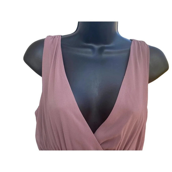 Charolotte Russe Sleeveless Strapless Cocktail Zip Closure Size Small Pink Dress - Picture 8 of 12
